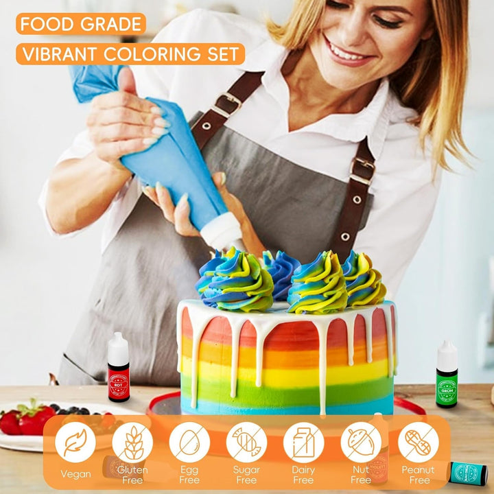 Set coloranti alimentari lichizi, fara zahar Coloranti Alimentari Naty Shop