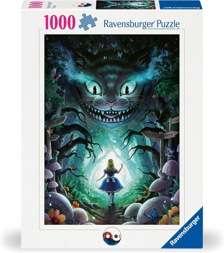Ravensburger Puzzle 12000526 - Aventuri cu Alice - Puzzle de 1000 de piese pentru adulți și copii de la 14 ani, Puzzle Naty Shop