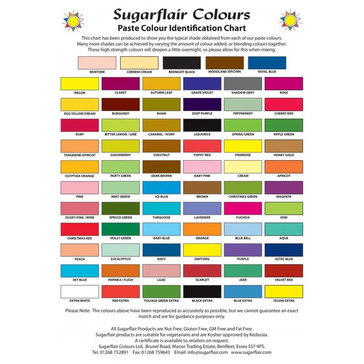 Colorant alimentar Sugarflair Chocolate Gold - Unt de cacao organic colorat, colorant ciocolată pentru colorarea ciocolatei, praline - 35 g
