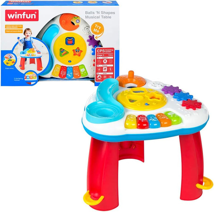 Masa muzicală Colour Baby Jucarii Bebe Naty Shop