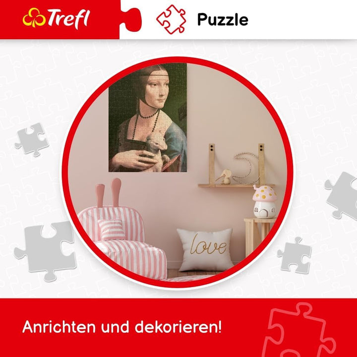 Trefl - Puzzle 2In1: Capitale europene - 2 X 500 piese - Set de două puzzle-uri, Bricolaj, Divertisment creativ, Pentru adulți și copii peste 10 ani Puzzle Naty Shop