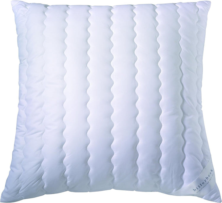 Pernă Billerbeck S20 - Pernă în 40 X 80 Cm - Pernă din fibre cu suport mediu - bile din fibre Flockis, 100 % poliester Perne standard Naty Shop 080X080 Cm Forță de susținere medie - Copertă matlasată