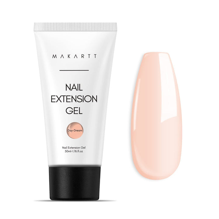 Gel pentru extensii de unghii Makartt Poly - Gel acrilic pentru extensii, gel pentru întărirea unghiilor, decorarea unghiilor, 50 ml (Violet)