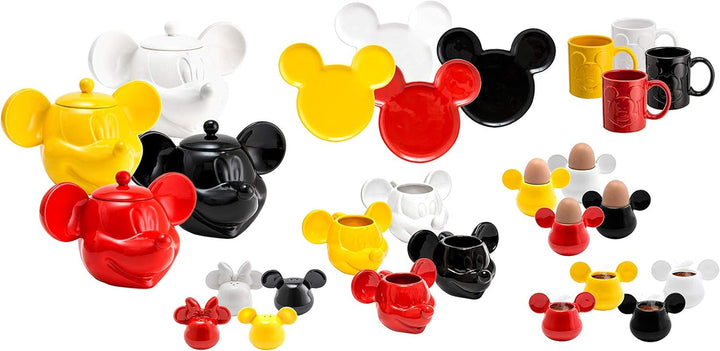 Joy Toy 62129 Disney Mickey Mouse 3D Cookie Jar Galben 25X17X20 Cm Cutii depozitare alimente Naty Shop