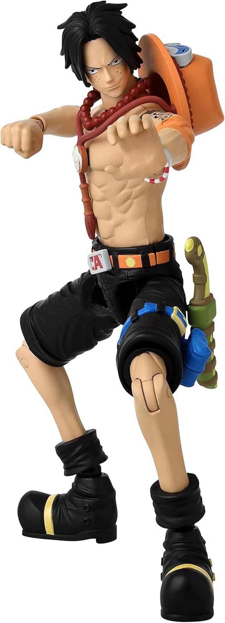 Bandai - Anime Heroes - One Piece Figure - Lorenor Zorro 17 Cm Three Sword Style - Licența oficială One Piece - Movable Manga Figure Zorro 3 Swords - Toy For Children From 4 Years - 37052 Action figures Naty Shop Portgas D. As