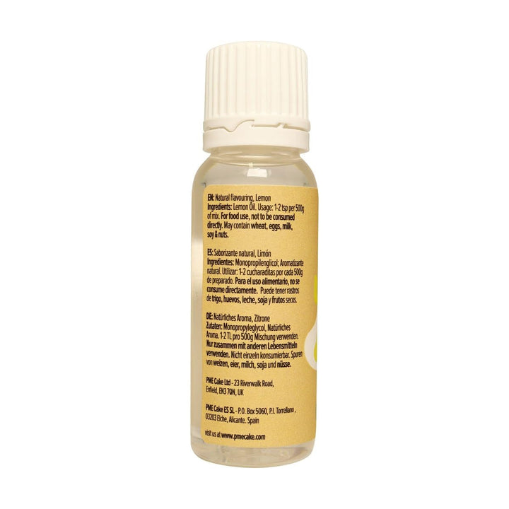Aroma de lămâie naturală 100%, 25 ml Indulcitori Naty Shop