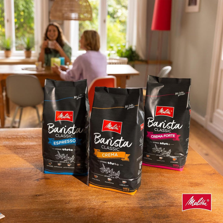 Melitta Barista Classic Espresso, Boabe de cafea întregi 1 kg Cafea Naty Shop