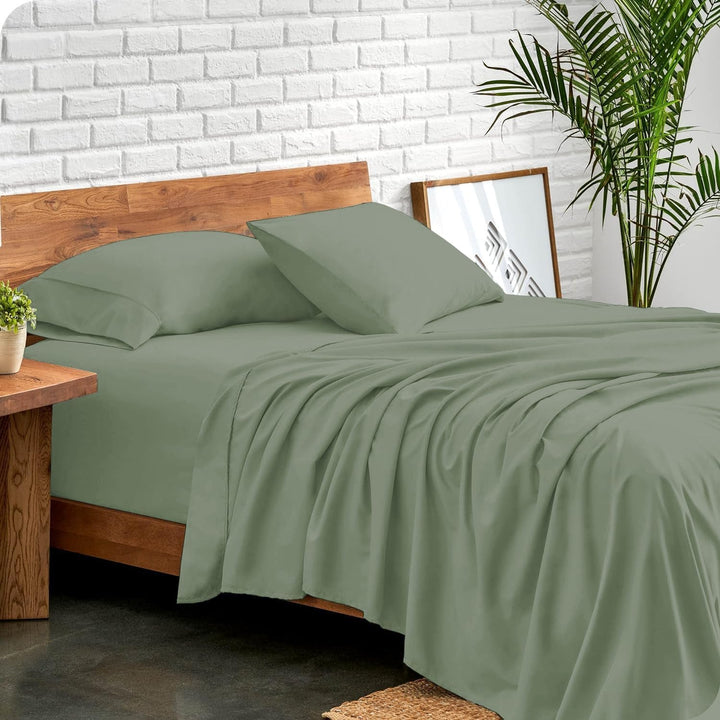 Pernă Silentnight Deep Sleep Perne standard Naty Shop Salvie solidă Regina