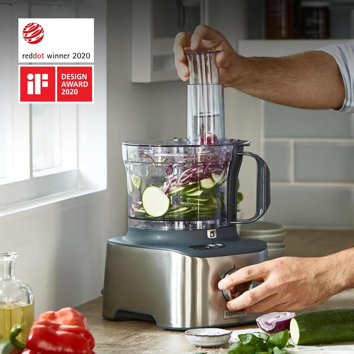 Robot de bucătărie compact Kenwood Multipro Compact+ FDM315SS, lamă din oțel inoxidabil Mama si Copilul Naty Shop