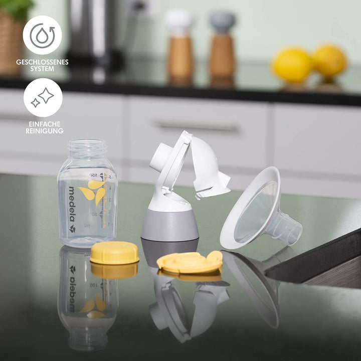 Pompa electrică dublă Medela Swing Maxi - reîncărcabilă prin USB Accesorii Hrana si Alaptare Bebe Naty Shop