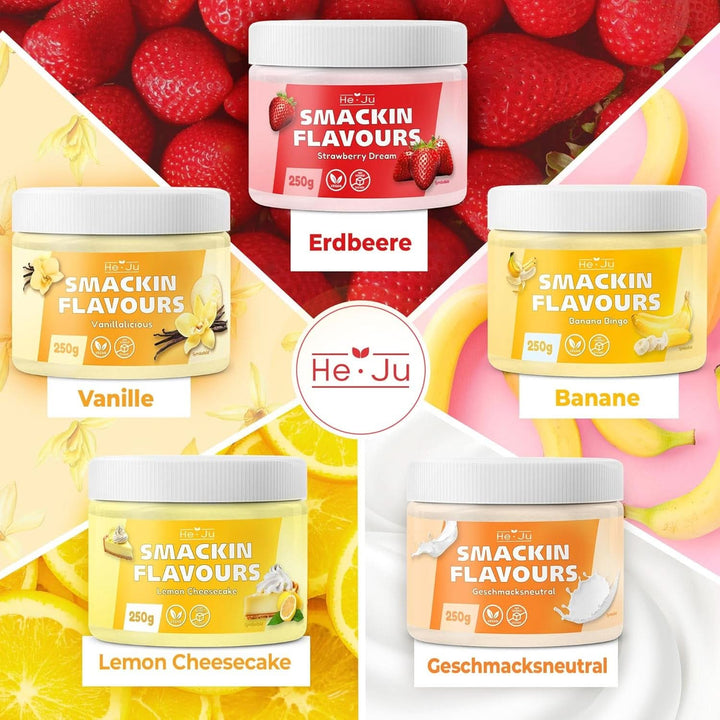 He-Ju, Pudră cu aromă de ciocolată albă și cocos, 250 grame Arome Naty Shop