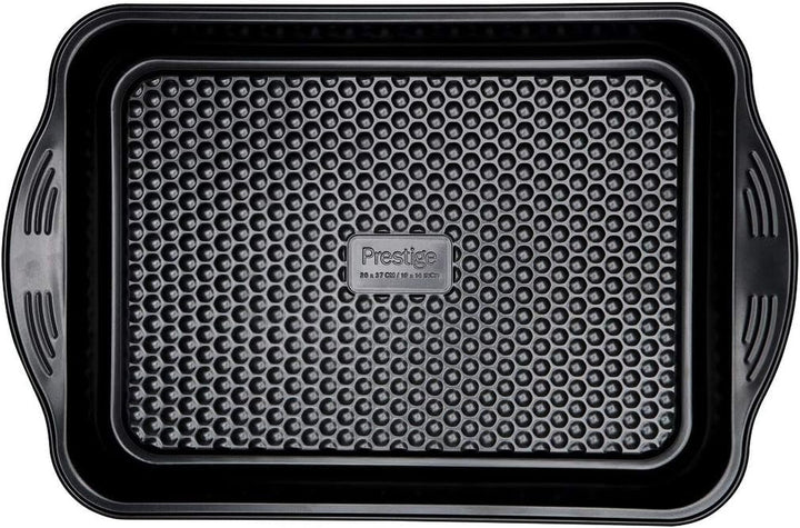 Prestige 48227 Aerolift Muffin Zinn, Carbon Steel, Schwarz Matrite si tavi pentru copt Naty Shop Groß Auflaufform