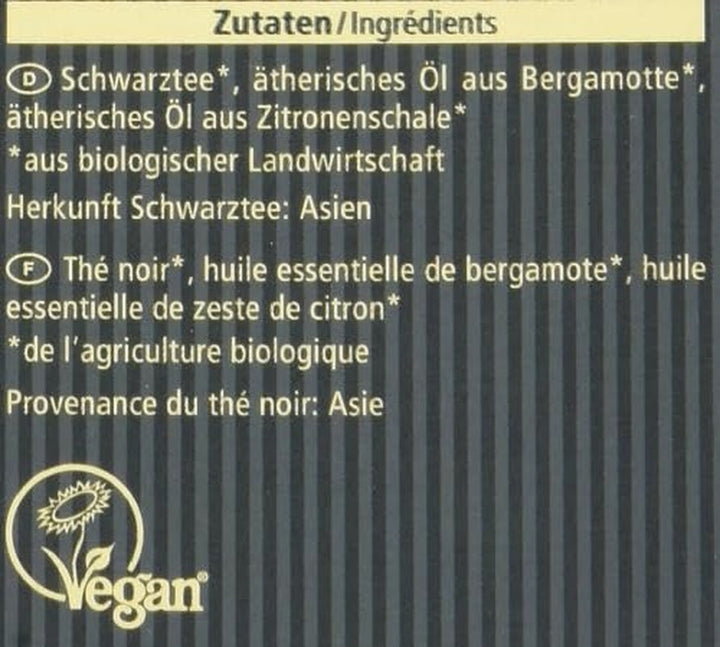 Ceai Earl Grey organic, 20 pliculețe, 35 g