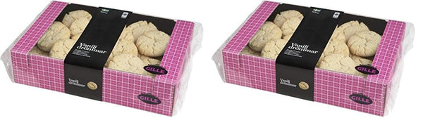 Aluaturi Gille Dream, Vanilie, Aluaturi suedeze cu vanilie, Vaniljdrömmar, 600 grame (Pachet de 2)