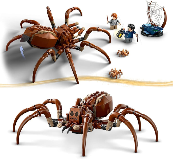 LEGO Harry Potter Aragog în Pădurea Interzisă, set de joacă fantasy cu păianjen, creatură mitică, 2 minifigurine, cadou magic pentru băieți, fete și fani cu vârsta peste 7 ani 76434 Seturi de constructie Besuche den LEGO-Store