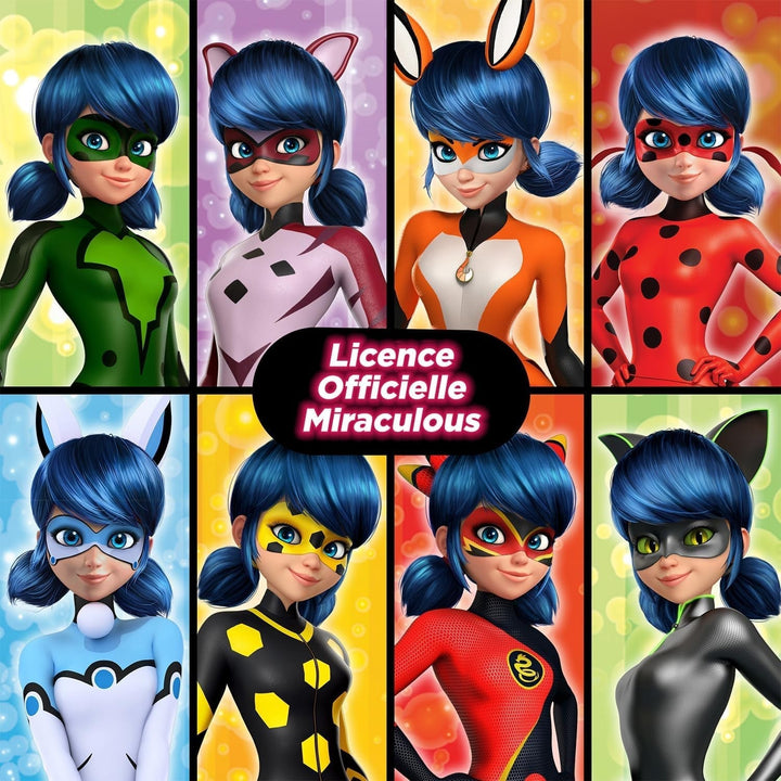 Bandai - Miraculous Ladybug - Doll Marinette Colour Change Surprise - Păpușă articulată Miraculous, 26 Cm + 3 surprize - Model aleatoriu - P50390 Papusi Naty Shop