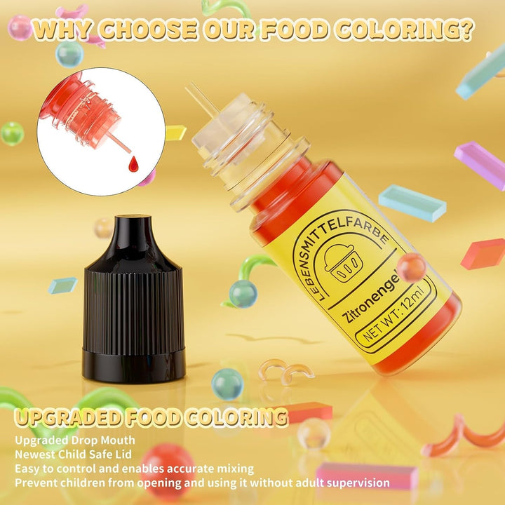 Coloranti alimentari lichizi, 6 ml Naty Shop