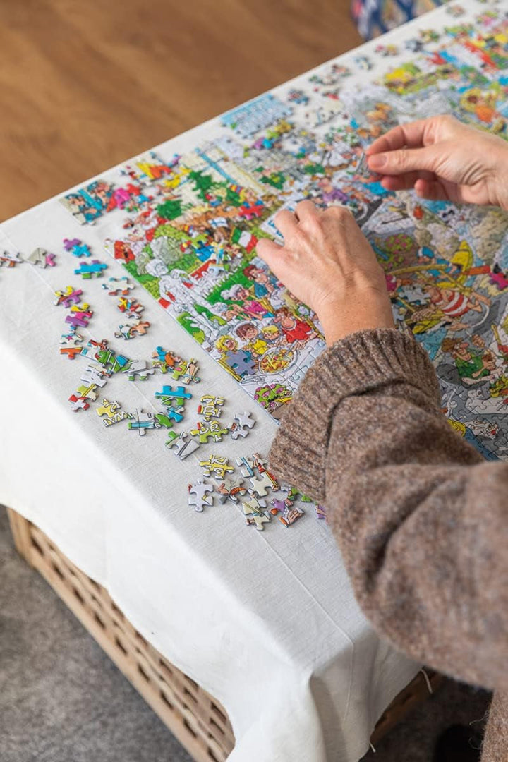 Târgul magicienilor, puzzle jigsaw 1000 piese adulți Puzzle Naty Shop