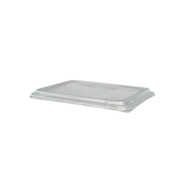 Caserola Termo 2 compartimente si Capac Transparent, Set 10 bucati Catering Nati Shop
