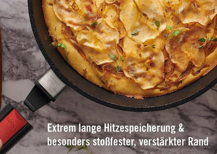Woll Nowo Titanium Kasserolle - Induktiv -, Ø 32 Cm, 8 Cm Hoch, 5.5 Liter, Mit 2 Seitengriffen - Geeignet Für Alle Herdarten Matrite si tavi pentru copt Naty Shop