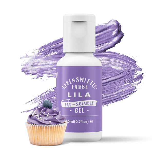 Oil Blend, colorant alimentar pe bază de ulei foarte concentrat, 20 ml Coloranti Alimentari Naty Shop Mov lila