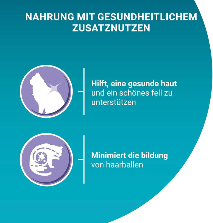 PURINA ONE Coat & Hairball Hrană umedă pentru pisici în sos, cu pui, pachet de 26 (26 X 85G)