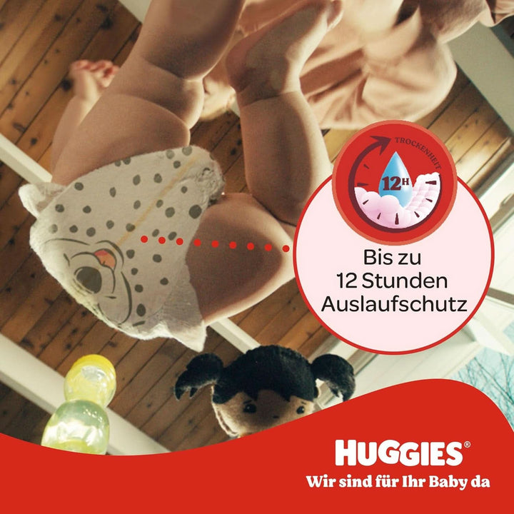 Scutece pentru bebeluși Huggies Ultra Comfort Disney, dimensiune 4 cutie lunară, 150 bucăți (3 x 50) Mama si Copilul Naty Shop