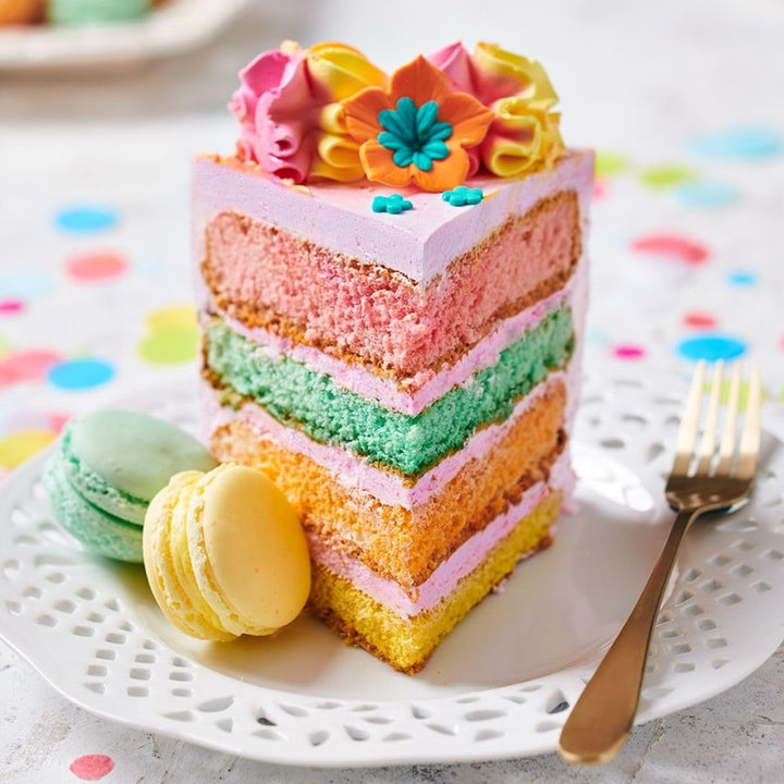 Funcakes Food Color Gel Set / 8: Hochkonzentrierte Lebensmittelfarbe Für Teig, Creme, Fondant, Marzipan, Teig. 8 Farben: Gelb, Rosa, Rot, Hellgrün, Baby Blau, Aqua, Lila, Schwarz. Halal. Coloranti Alimentari Naty Shop