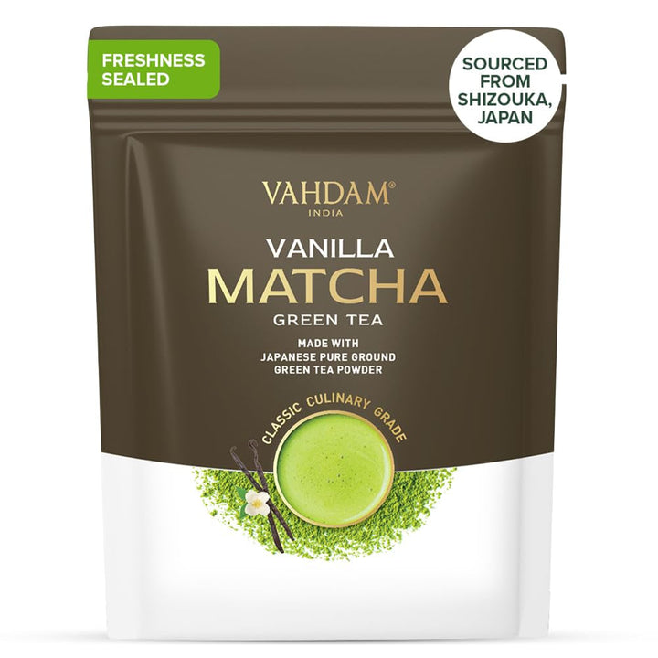 VAHDAM, ceai verde cu mușețel, mentă și citrice (100 g) Ceai natural 100% | Ceai verde, flori de mușețel, mentă, coji de portocală, ceai de mușețel | Direct de la sursa din India