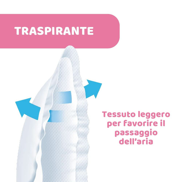 Chicco Acterielle tampoane de alăptare Natural Feeling, 30 bucăți Accesorii Hrana si Alaptare Bebe Naty Shop
