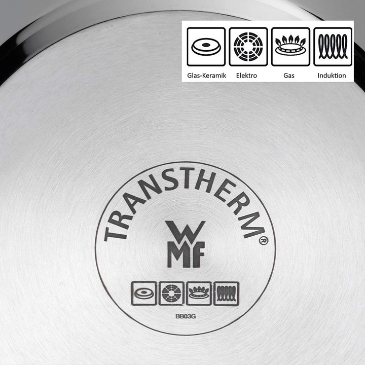 WMF Durado Bratpfanne Induktion 28 Cm, Cromargan Edelstahl Beschichtet, Keramikbeschichtung, Backofenfest Naty Shop