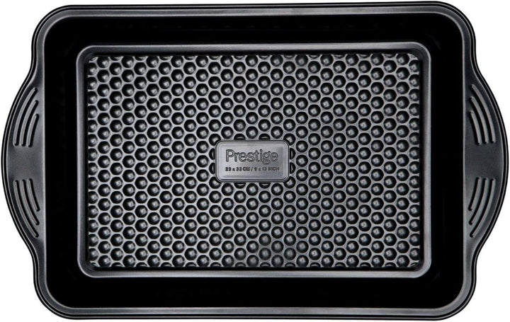 Prestige 48227 Aerolift Muffin Zinn, Carbon Steel, Schwarz Matrite si tavi pentru copt Naty Shop Mittel Auflaufform
