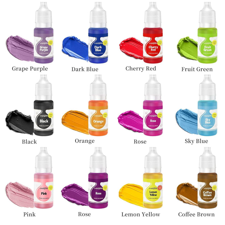 Coloranti alimentari lichizi, diverse marimi si culori Coloranti Alimentari Naty Shop