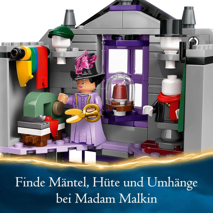 LEGO Harry Potter Ollivanders & Madam Malkin's Suits, Lands Of Diagon Alley, Playset pentru copii, Wizarding Toys, Fantasy Cadouri pentru fete, băieți și fani de la 8 ani 76439 Seturi de constructie Besuche den LEGO-Store