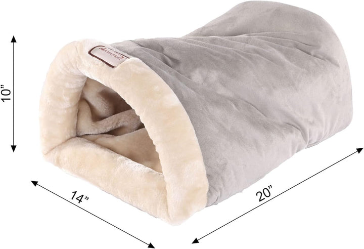 Dimensiuni pat pentru pisici Sage Green, 55 cm x 35 cm