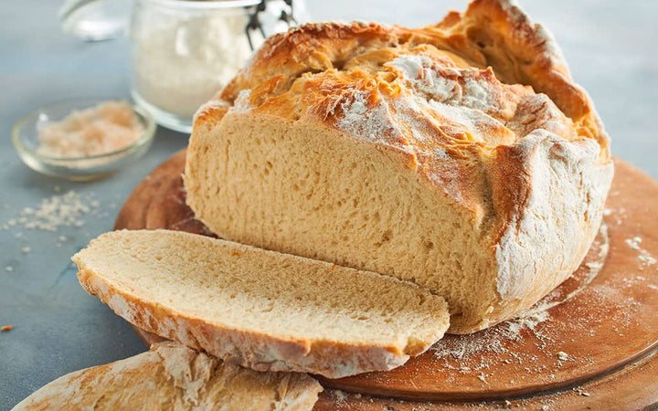 RUF Lievito Madre Sauerteig, Milder Weizen-Sauerteig, Mutterteig, Kurze Teigruhe Durch Enthaltene Trockenhefe, Lievito Madre Getrocknet Für Brot, Baguette, Focaccia, 3X35G Amestec pentru copt si gatit Naty Shop
