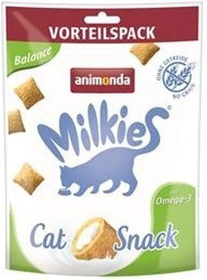 Animonda Milkies Selection (20 cupe À 15 G), lapte de pisică ușor digerabil pentru pisici adulte, pachet valoric practic cu 20 de cupe de lapte de pisică, gustare cu lapte fără soia și zahăr