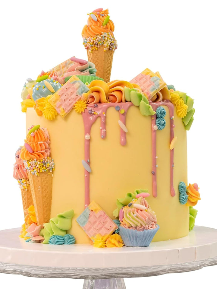 Sugarflair Pastell Mixer Lebensmittelfarbe Auf Ölbasis White - Lebensmittel Farbe Für Schokolade, Buttercreme, Zuckerpaste Und Alle Fettlöslichen Lebensmittelzutaten - 30 Ml Naty Shop