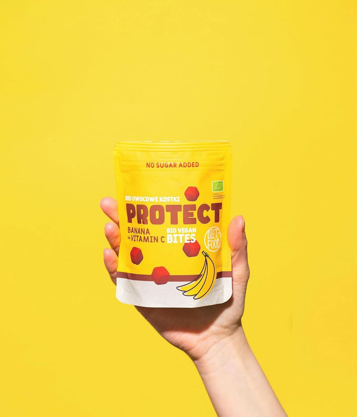 Cuburi de fructe organice, 100% fructe, 120 grame Produse deshidratate Naty Shop