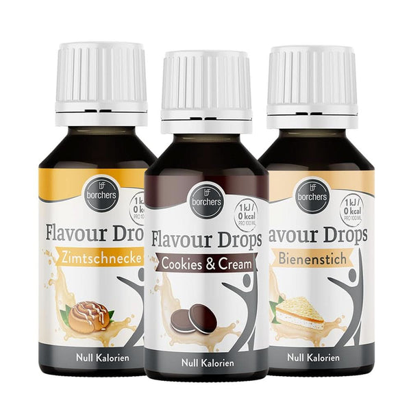Borchers Flavour Drops, Pachet de degustare „Backstube” Arome Naty Shop