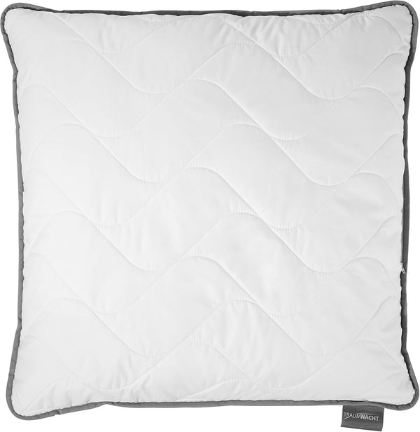 Traumnacht Topcool pernă, Cu fibre funcționale respirabile, 80 X 80 Cm, certificat Oeko-Tex, Produs în conformitate cu standardul de calitate german Perne standard Naty Shop Titlu implicit