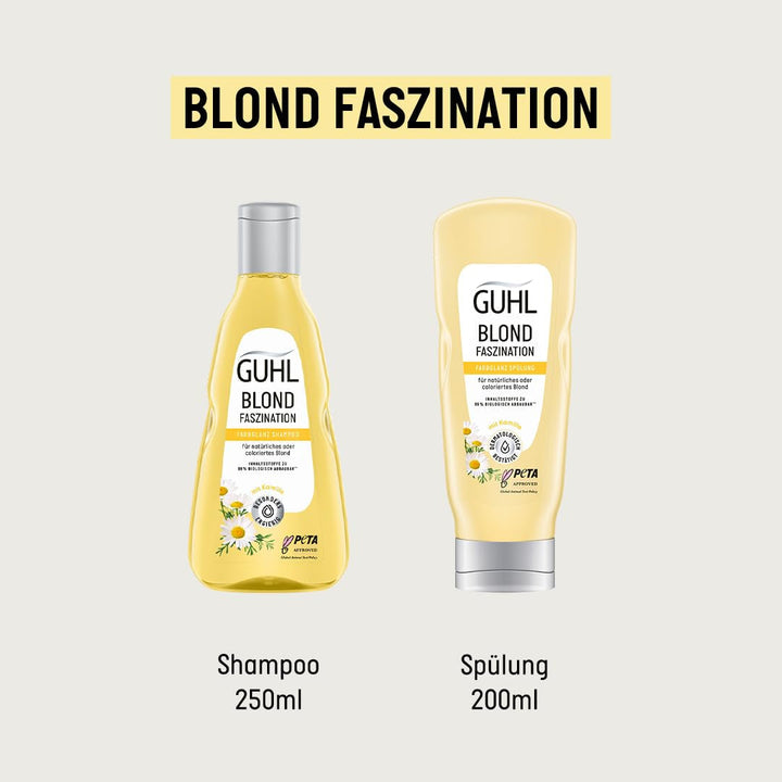 Guhl Blond Fascination Shampoo, Tipul de păr: Blond, Decolorat Duș și baie Guhl