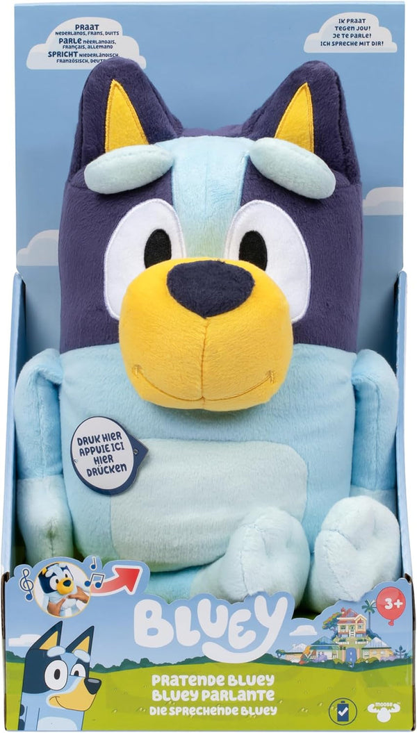 Jucărie de pluș Bluey cu efecte sonore, jucărie de pluș funcțională, jucărie de pluș interactivă, jucărie de pluș vorbitoare, jucărie de pluș (33 cm) Papusi Naty Shop Titlu implicit