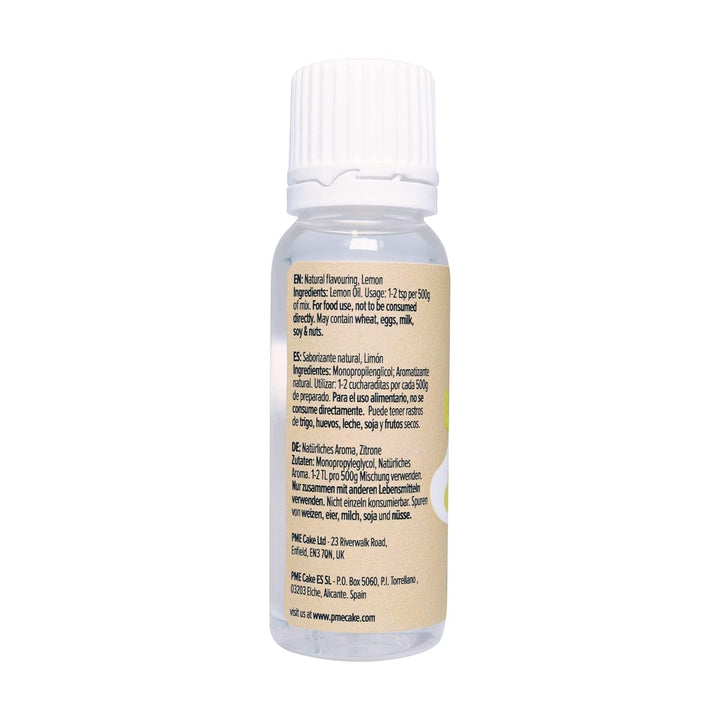 Aroma de lămâie naturală 100%, 25 ml (pachet cu 2) Indulcitori Naty Shop