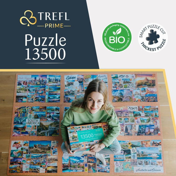 UFT Puzzle 13500 - Călătoria de mii de mile, călătoria de mii de mile Puzzle Naty Shop