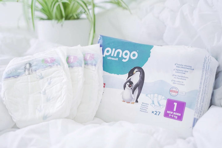 Pingo Ultrasoft, scutece ecologice, marimea 1 si 2 Mama si Copilul Naty Shop