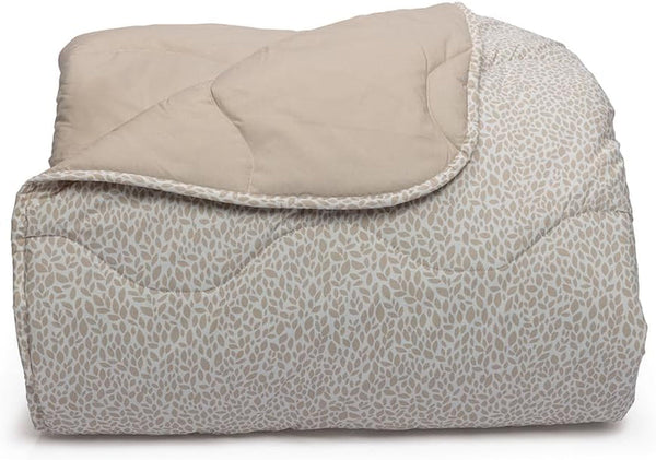 Foppapedretti Notte & Natura Petali cuvertură cu nisip, cuvertură pentru pat single, 100% bumbac, made in Italy Plapumi si pilote Naty Shop Flori de nisip Pat de o persoană