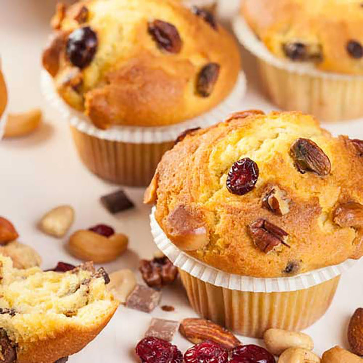 Funcakes Mix Für Muffins, Backen Sie Einfach Köstliche Muffins, Perfekte Amerikanische Muffins, Geeignet Für Die Herstellung Von Blaubeermuffins Oder Schokoladensplitter-Muffins, Halal., 1 Kg Naty Shop