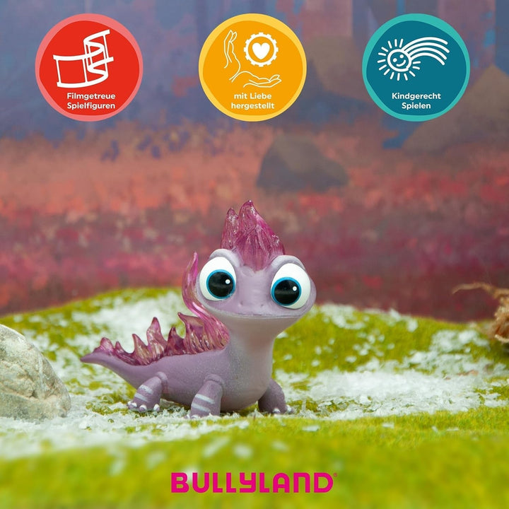 Bullyland 13515 - Figurină Salamander Bruni din Walt Disney The Ice Queen, aprox. 7,2 cm, fidelă detaliilor, ideală ca mic cadou pentru copii de la 3 ani în sus Action figures Naty Shop