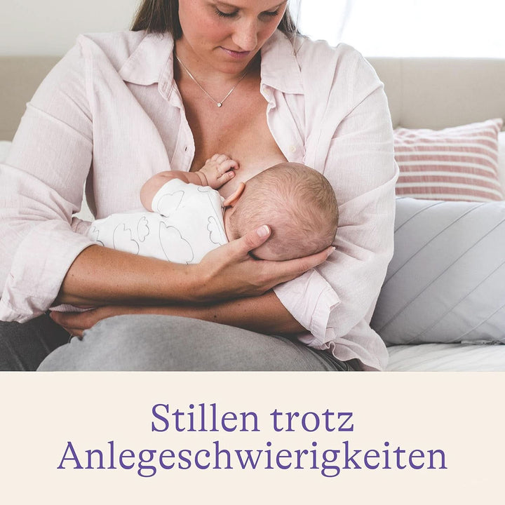 Lansinoh Stillhütchen 20 Mm (Größe 1), 2 Stück Inkl. Aufbewahrungsbox - Angenehmes Tragegefühl - Trotz Anlegeschwierigkeiten Weiter Stillen Accesorii Hrana si Alaptare Bebe Naty Shop